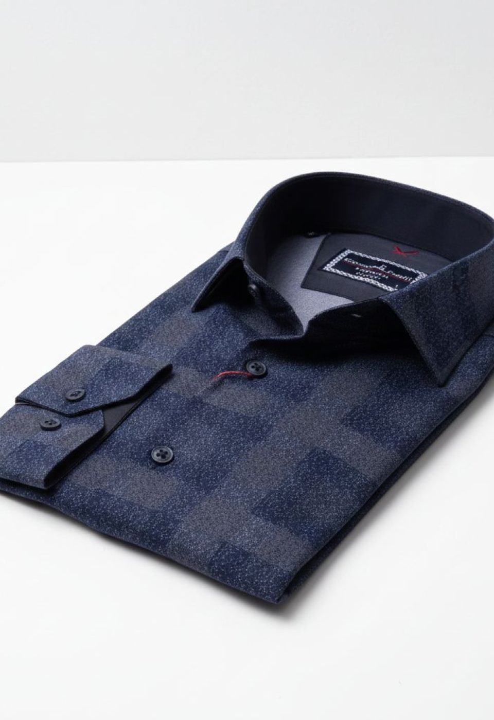Slim Fit Uzun Kol Desenli Erkek Gömlek 3GMK311679008 Slim Fit Uzun Kol Desenli Erkek Gömlek 3GMK311679008
