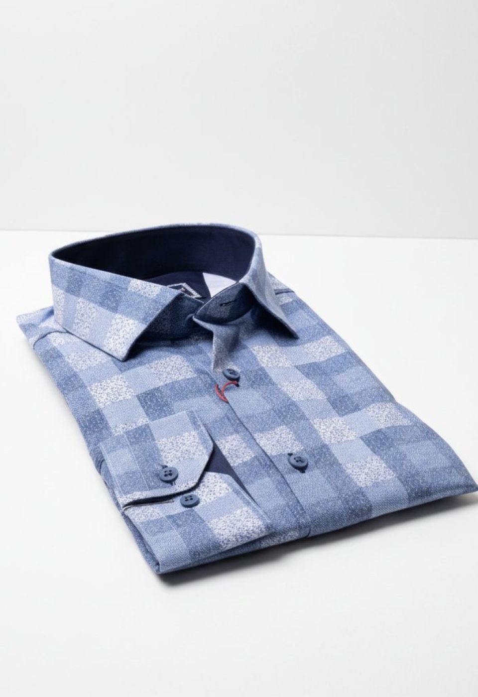 Slim Fit Uzun Kol Desenli Erkek Gömlek 3GMK311679013 Slim Fit Uzun Kol Desenli Erkek Gömlek 3GMK311679013
