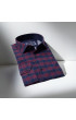 Slim Fit Uzun Kol Desenli Erkek Gömlek 3GMK311679017 Slim Fit Uzun Kol Desenli Erkek Gömlek 3GMK311679017