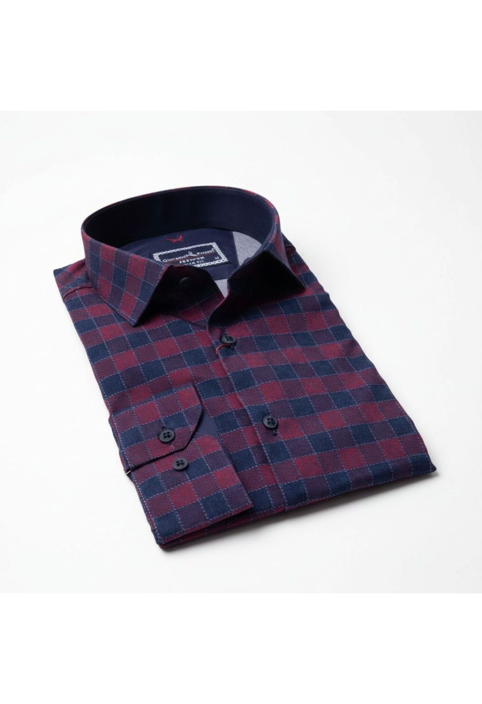 Slim Fit Uzun Kol Desenli Erkek Gömlek 3GMK311679017 - Giovanni Fratelli