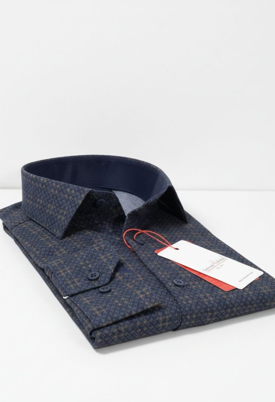 Slim Fit Uzun Kol Desenli Erkek Gömlek 3GMK311681002 Slim Fit Uzun Kol Desenli Erkek Gömlek 3GMK311681002