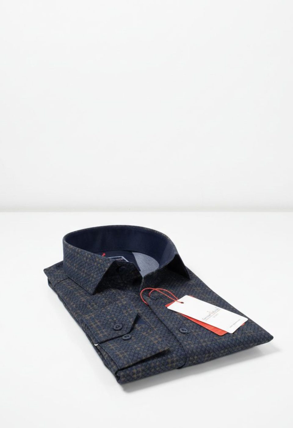 Slim Fit Uzun Kol Desenli Erkek Gömlek 3GMK311681002 - Giovanni Fratelli