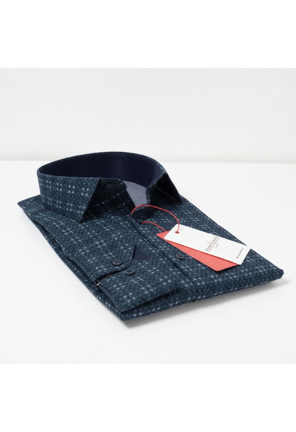 1681 CR KOT 006 Slim Fit Uzun Kol Desenli Erkek Gömlek 3GMK311681006 - Giovanni Fratelli