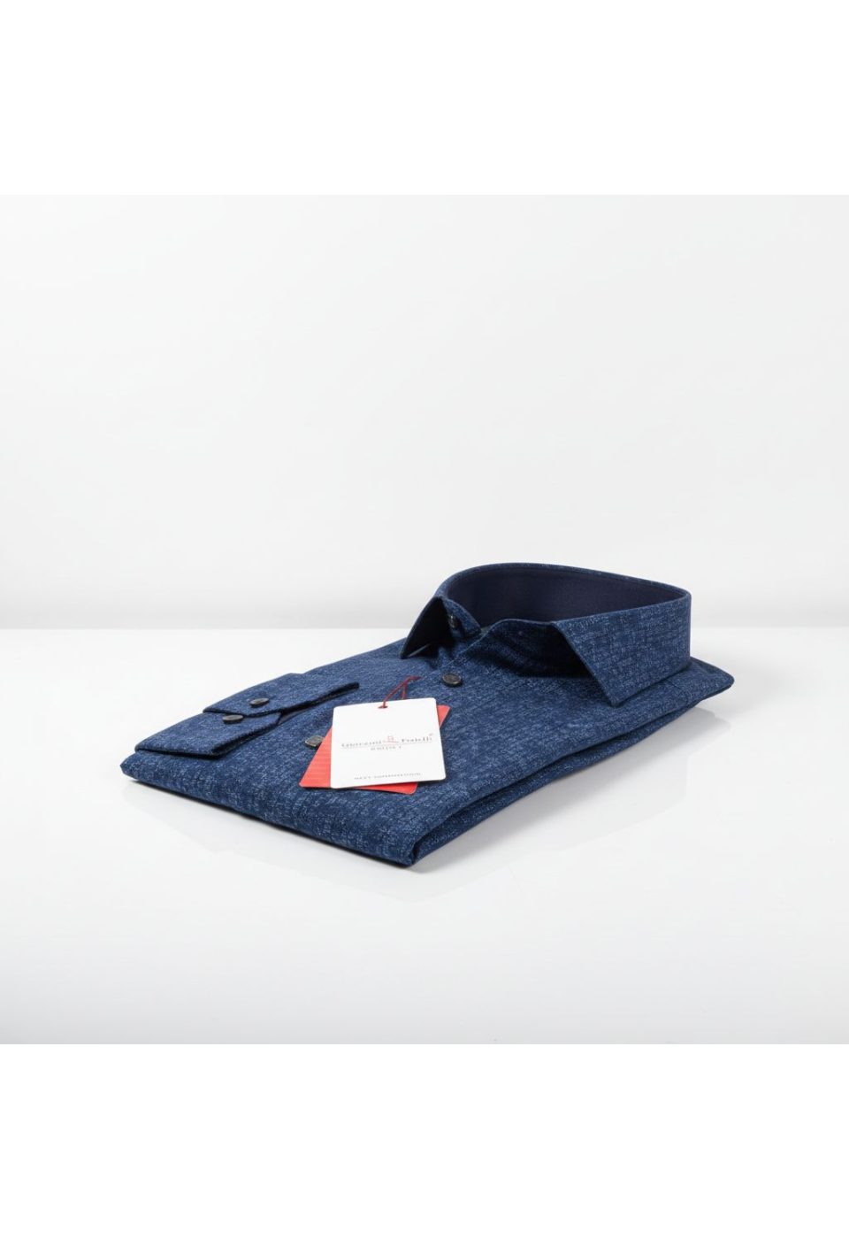 Slim Fit Uzun Kol Desenli Erkek Gömlek 3GMK311682006 - Giovanni Fratelli