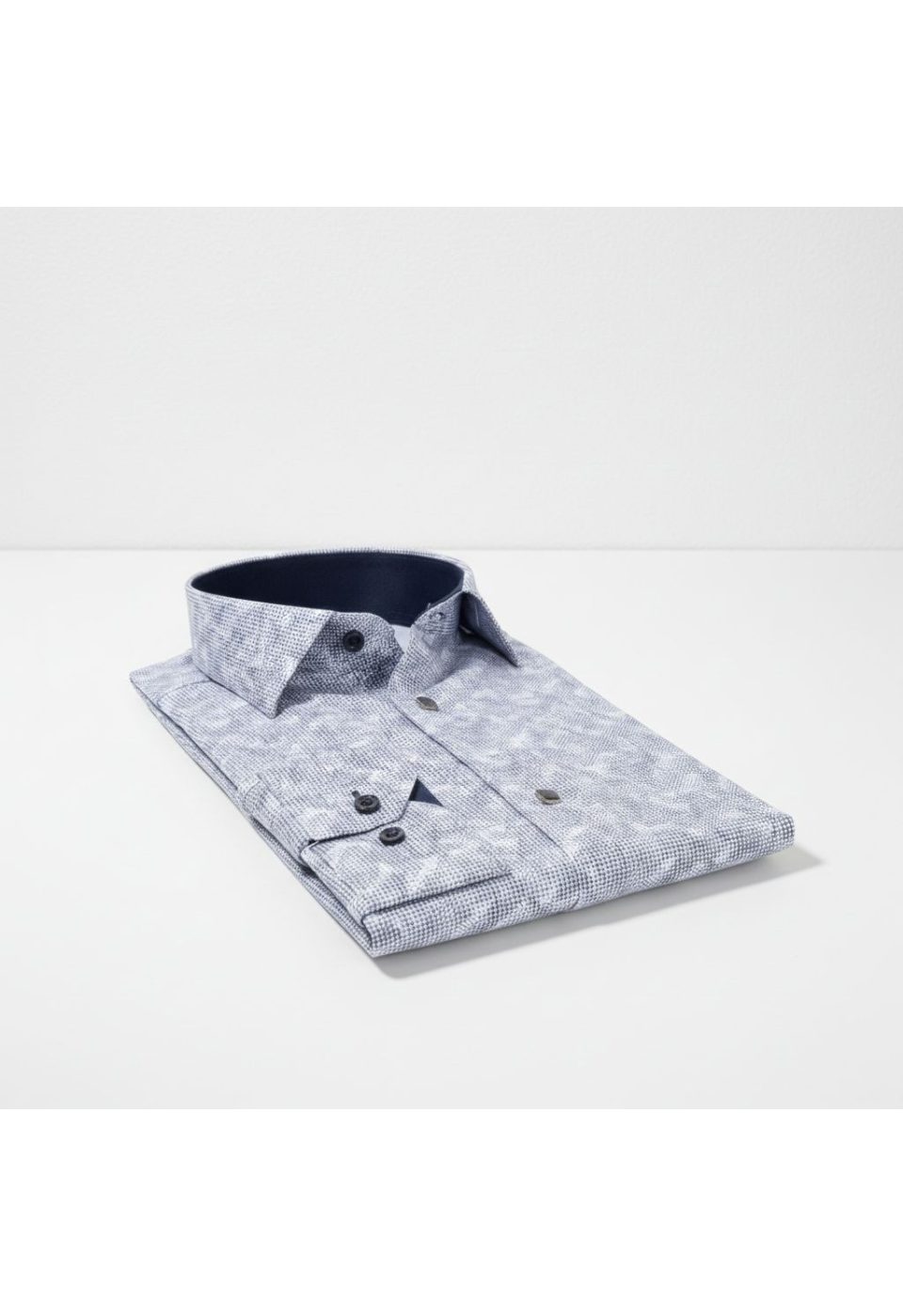 Slim Fit Uzun Kol Desenli Erkek Gömlek 3GMK311683004 - Giovanni Fratelli