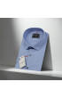 Büyük Beden Slim Fit Kısa Kol Desenli Erkek Gömlek 4GMK311727003