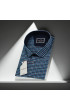 Büyük Beden Slim Fit Kısa Kol Desenli Erkek Gömlek 4GMK311731001