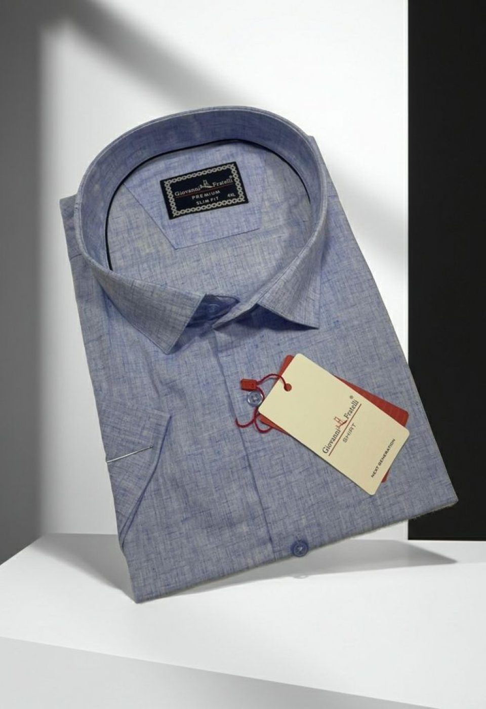 Büyük Beden Slim Fit Kısa Kol Desenli Erkek Gömlek 4GMK311740002 Büyük Beden Slim Fit Kısa Kol Desenli Erkek Gömlek 4GMK311740002