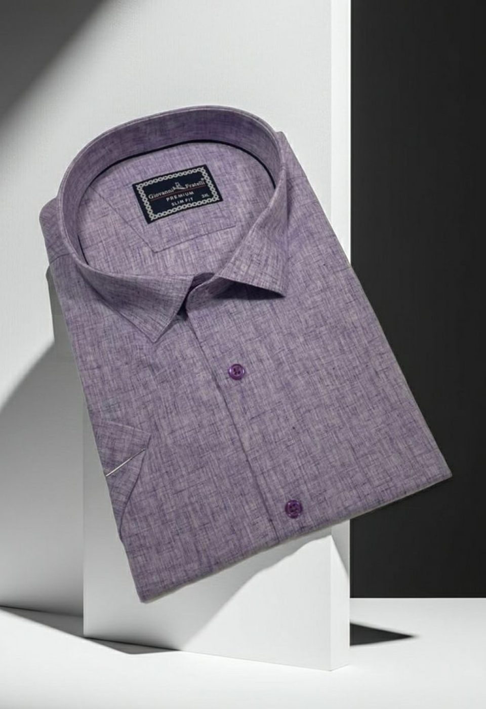 Büyük Beden Slim Fit Kısa Kol Desenli Erkek Gömlek 4GMK311740004 Büyük Beden Slim Fit Kısa Kol Desenli Erkek Gömlek 4GMK311740004