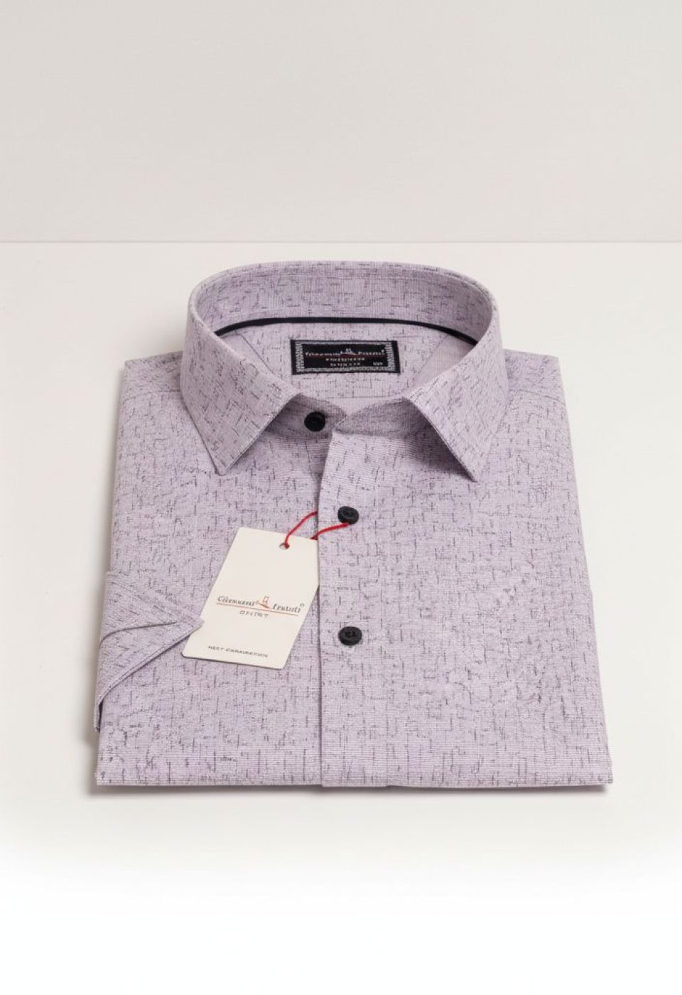 Büyük Beden Slim Fit Kısa Kol Desenli Erkek Gömlek 4GMK311741004 Büyük Beden Slim Fit Kısa Kol Desenli Erkek Gömlek 4GMK311741004