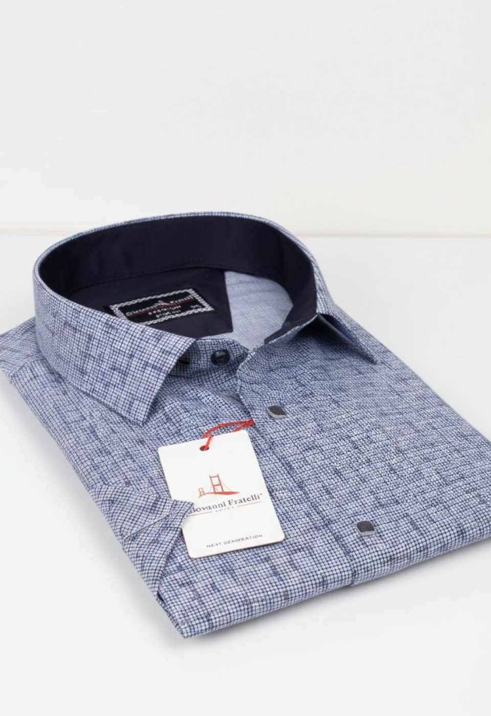 Büyük Beden Slim Fit Kısa Kol Desenli Erkek Gömlek 4GMK311744002 Büyük Beden Slim Fit Kısa Kol Desenli Erkek Gömlek 4GMK311744002