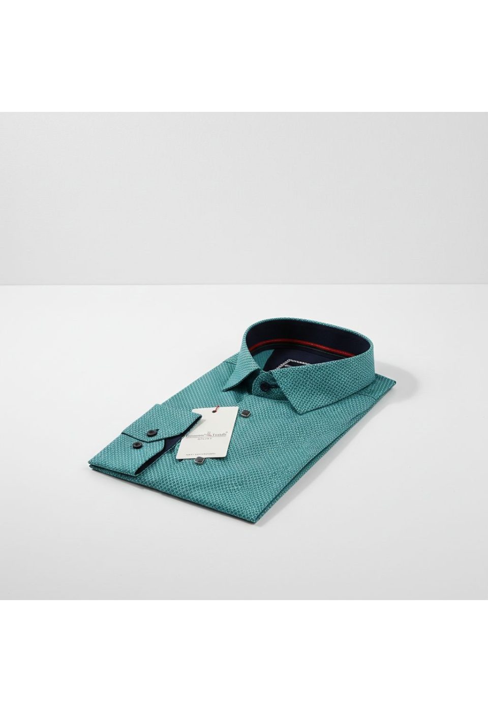 1805 CR 8 DROP 003 8 Drop Slim Fit Uzun Kol Desenli Erkek Gömlek 3GMK311805003 - Giovanni Fratelli