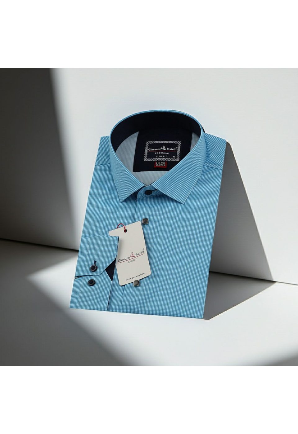 8 Drop Slim Fit Uzun Kol Dijital Baskılı Desenli Erkek Gömlek 3GMK311807014 - Giovanni Fratelli
