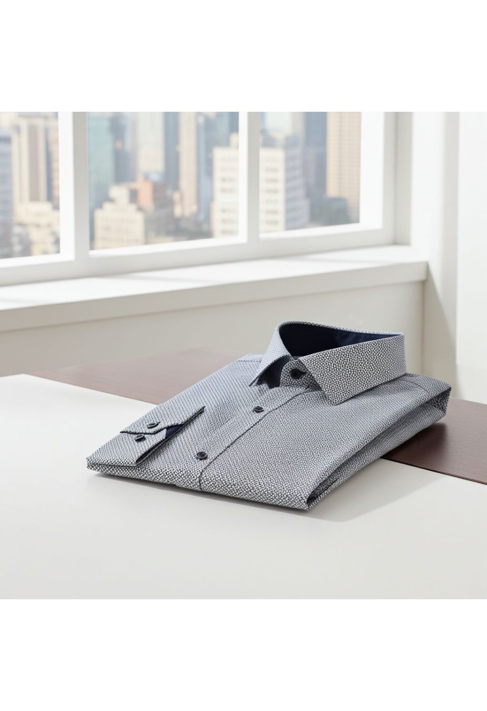 8 Drop Slim Fit Uzun Kol Dijital Baskılı Desenli Erkek Gömlek 3GMK311807017 - Giovanni Fratelli