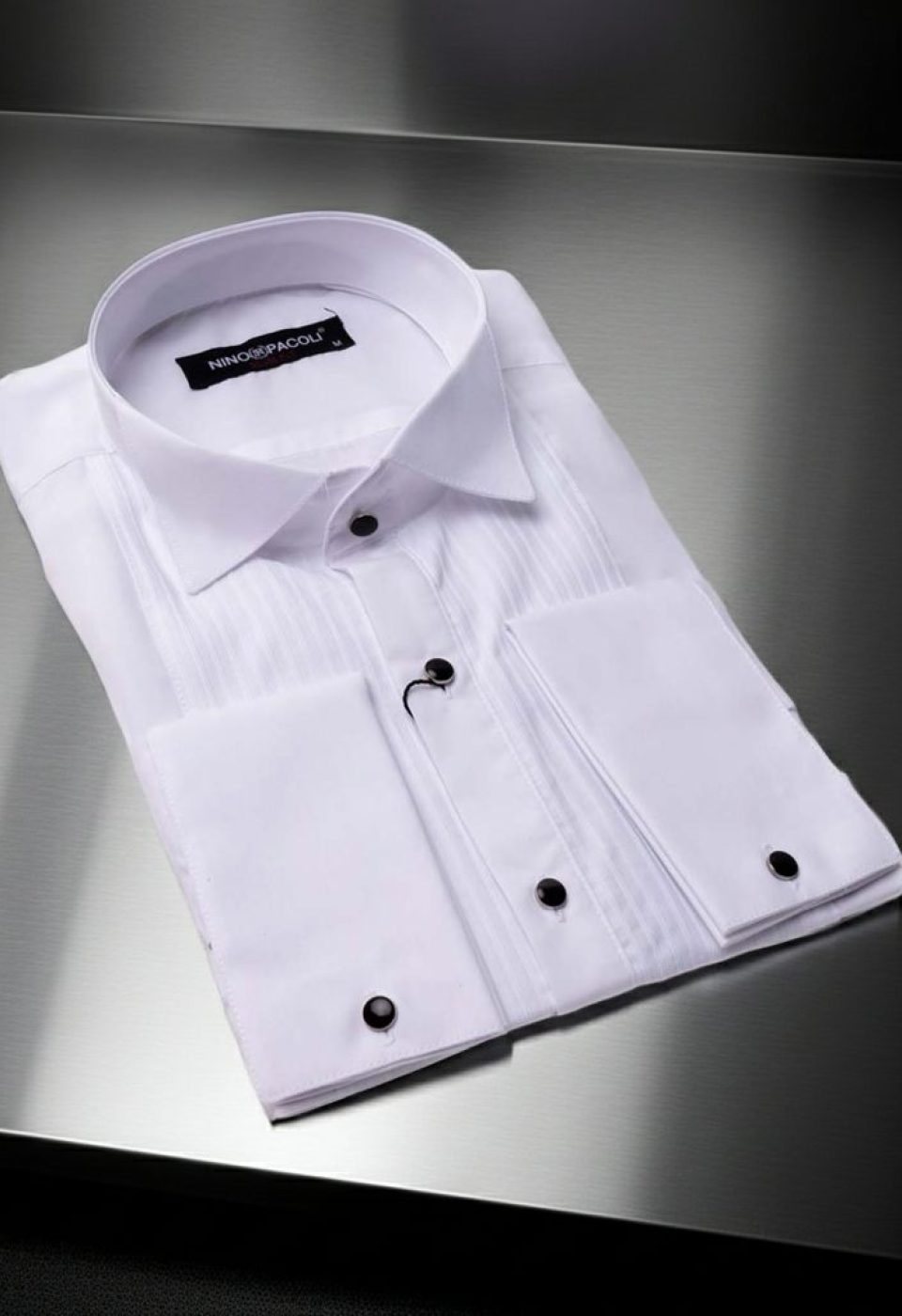 2018 CR D ATA 001 Slim Fit Düz Renk Kol Düğmeli Ata Yaka Erkek Gömlek 3GMK312018001 - Giovanni Fratelli