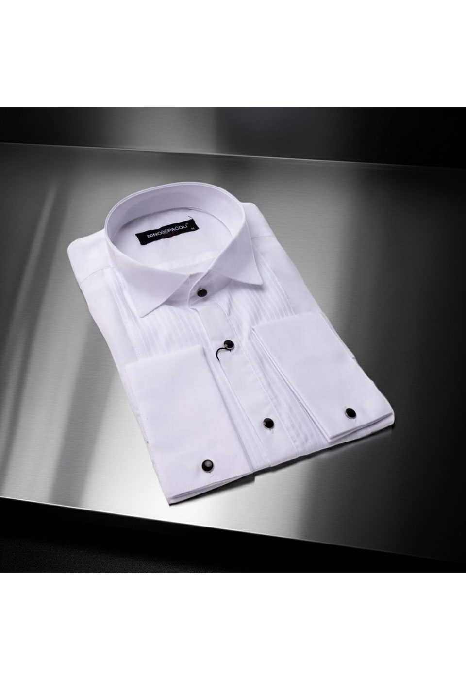 2018 CR D ATA 001 Slim Fit Düz Renk Kol Düğmeli Ata Yaka Erkek Gömlek 3GMK312018001 - Giovanni Fratelli