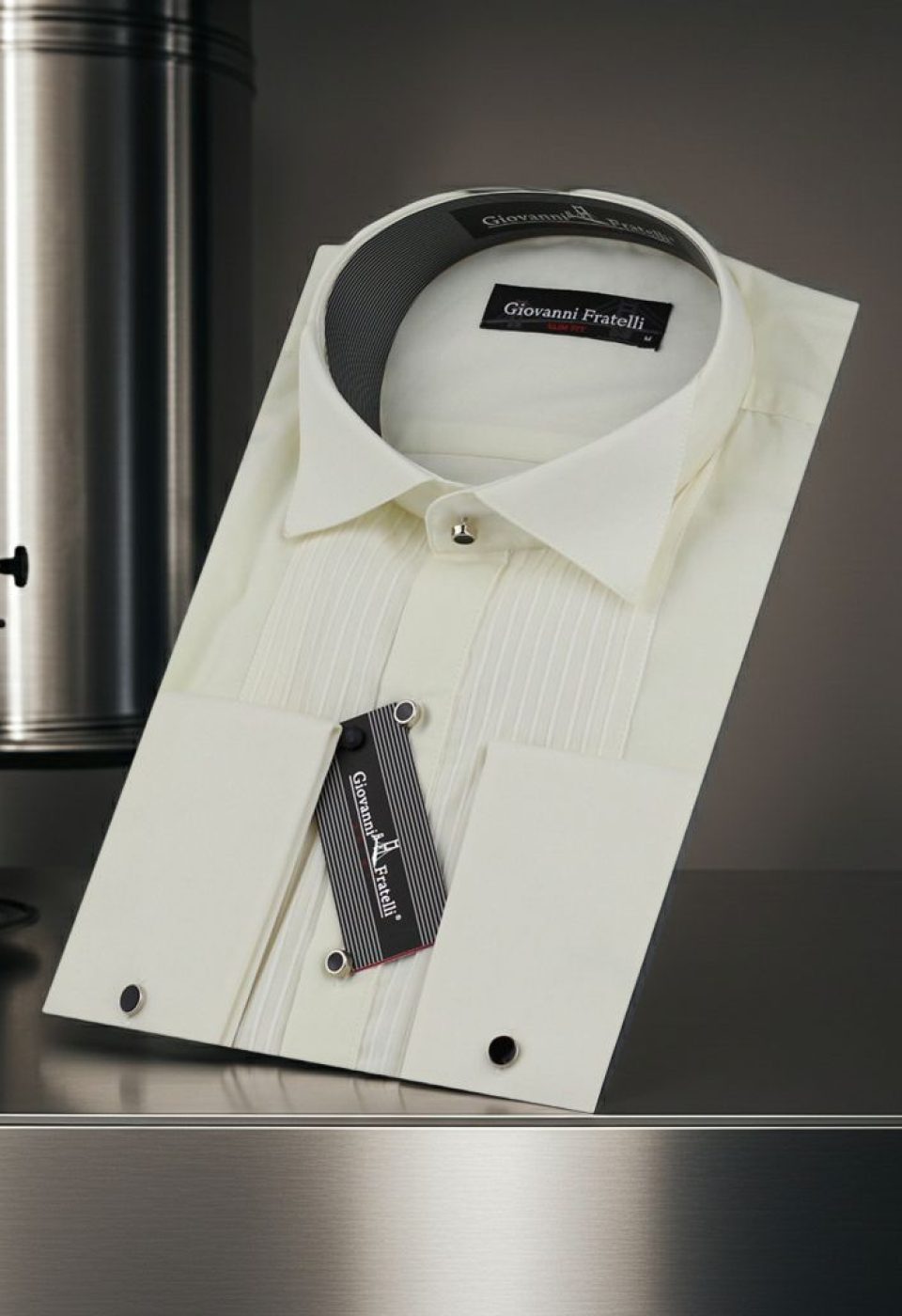 Slim Fit Düz Renk Kol Düğmeli Ata Yaka Erkek Gömlek 3GMK312018004