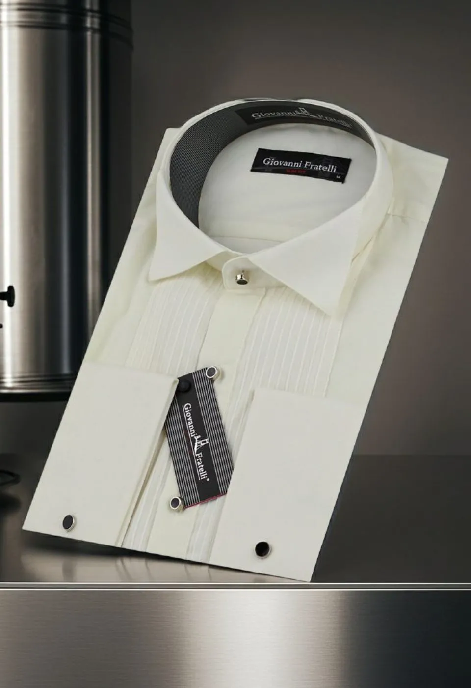 Slim Fit Düz Renk Kol Düğmeli Ata Yaka Erkek Gömlek 3GMK312018004
