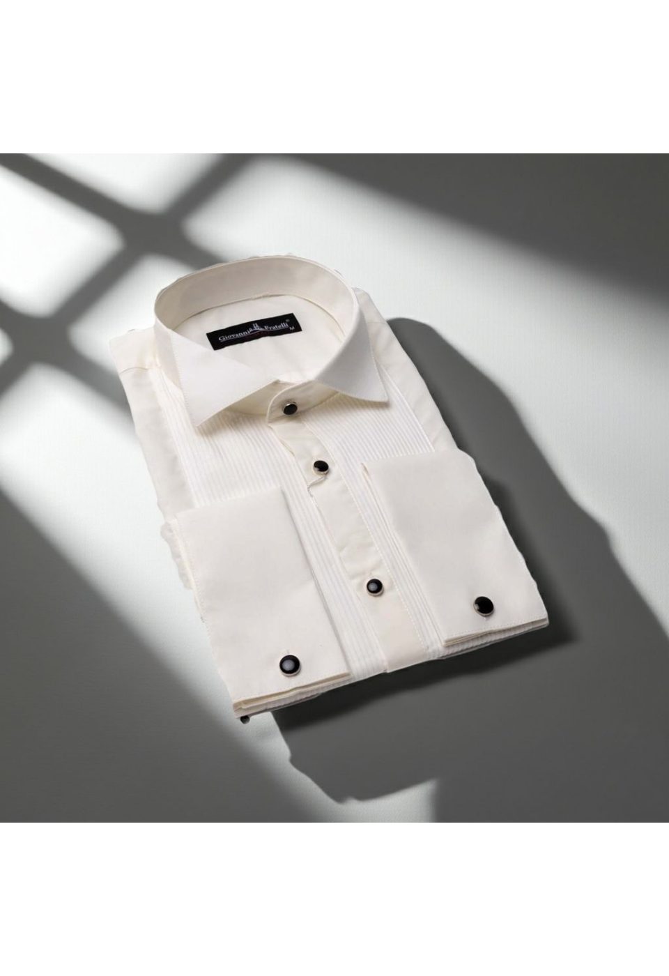 2018 CR D ATA 011 Slim Fit Düz Renk Kol Düğmeli Ata Yaka Erkek Gömlek 3GMK312018011 - Giovanni Fratelli
