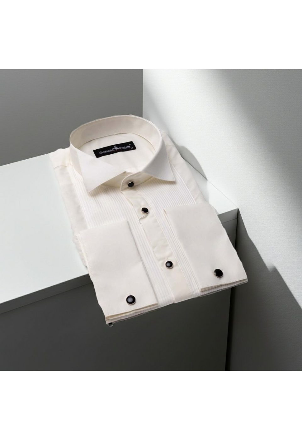 2018 CR D ATA 011 Slim Fit Düz Renk Kol Düğmeli Ata Yaka Erkek Gömlek 3GMK312018011 - Giovanni Fratelli