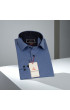 8 Drop Slim Fit Uzun Kol Saten Desenli Erkek Gömlek 3GMK312032002