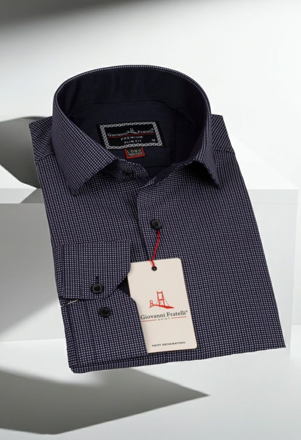 8 Drop Slim Fit Uzun Kol Saten Desenli Erkek Gömlek 3GMK312032003 8 Drop Slim Fit Uzun Kol Saten Desenli Erkek Gömlek 3GMK312032003