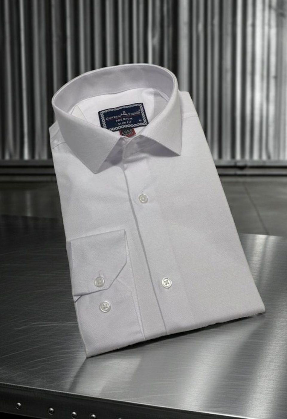 8 Drop Slim Fit Uzun Kol Jakar Desenli Erkek Gömlek 3GMK312037001