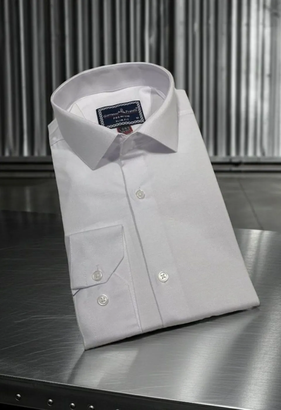 8 Drop Slim Fit Uzun Kol Jakar Desenli Erkek Gömlek 3GMK312037001
