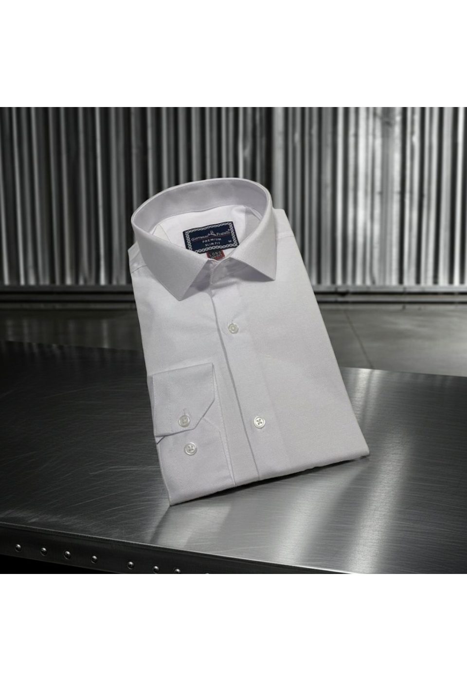 8 Drop Slim Fit Uzun Kol Jakar Desenli Erkek Gömlek 3GMK312037001 - Giovanni Fratelli