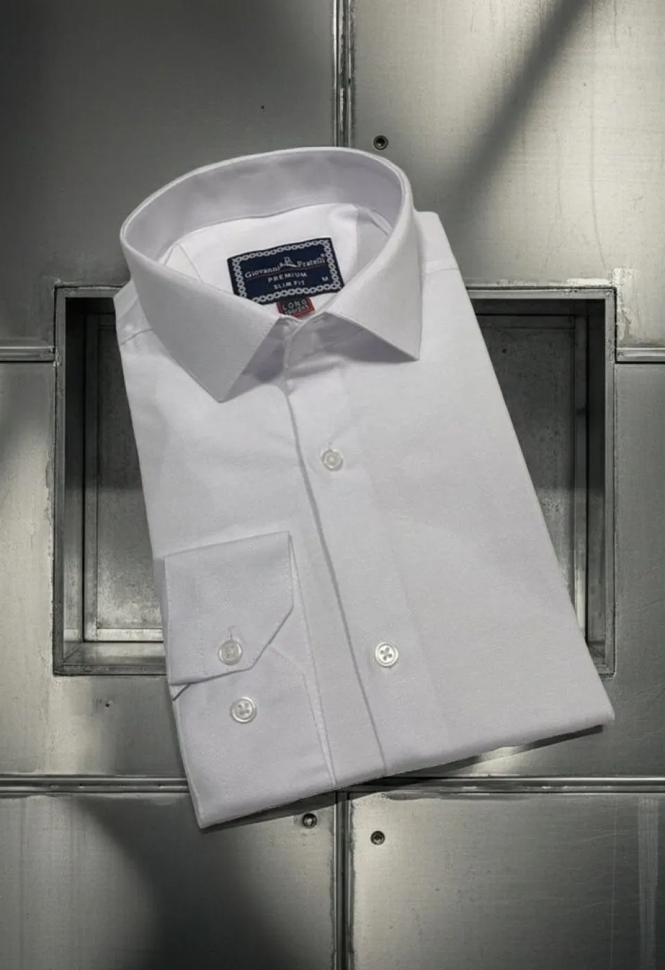 8 Drop Slim Fit Uzun Kol Jakar Desenli Erkek Gömlek 3GMK312037001
