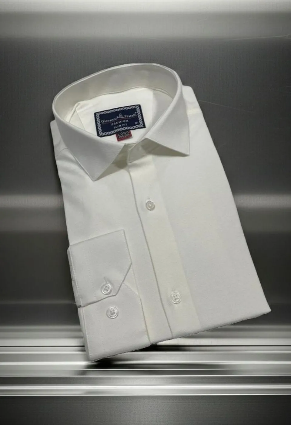 8 Drop Slim Fit Uzun Kol Jakar Desenli Erkek Gömlek 3GMK312037002