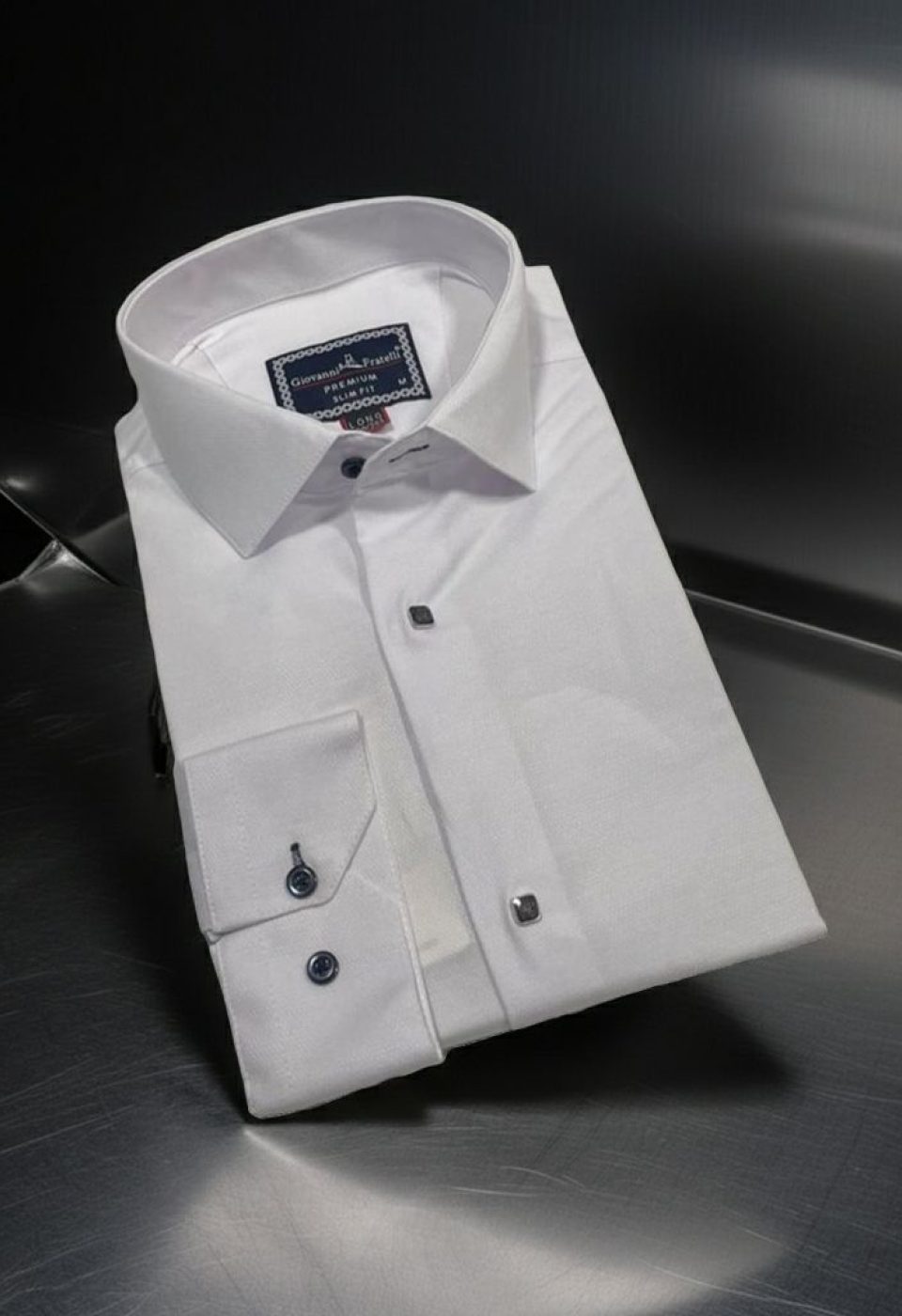 8 Drop Slim Fit Uzun Kol Jakar Desenli Erkek Gömlek 3GMK312038001