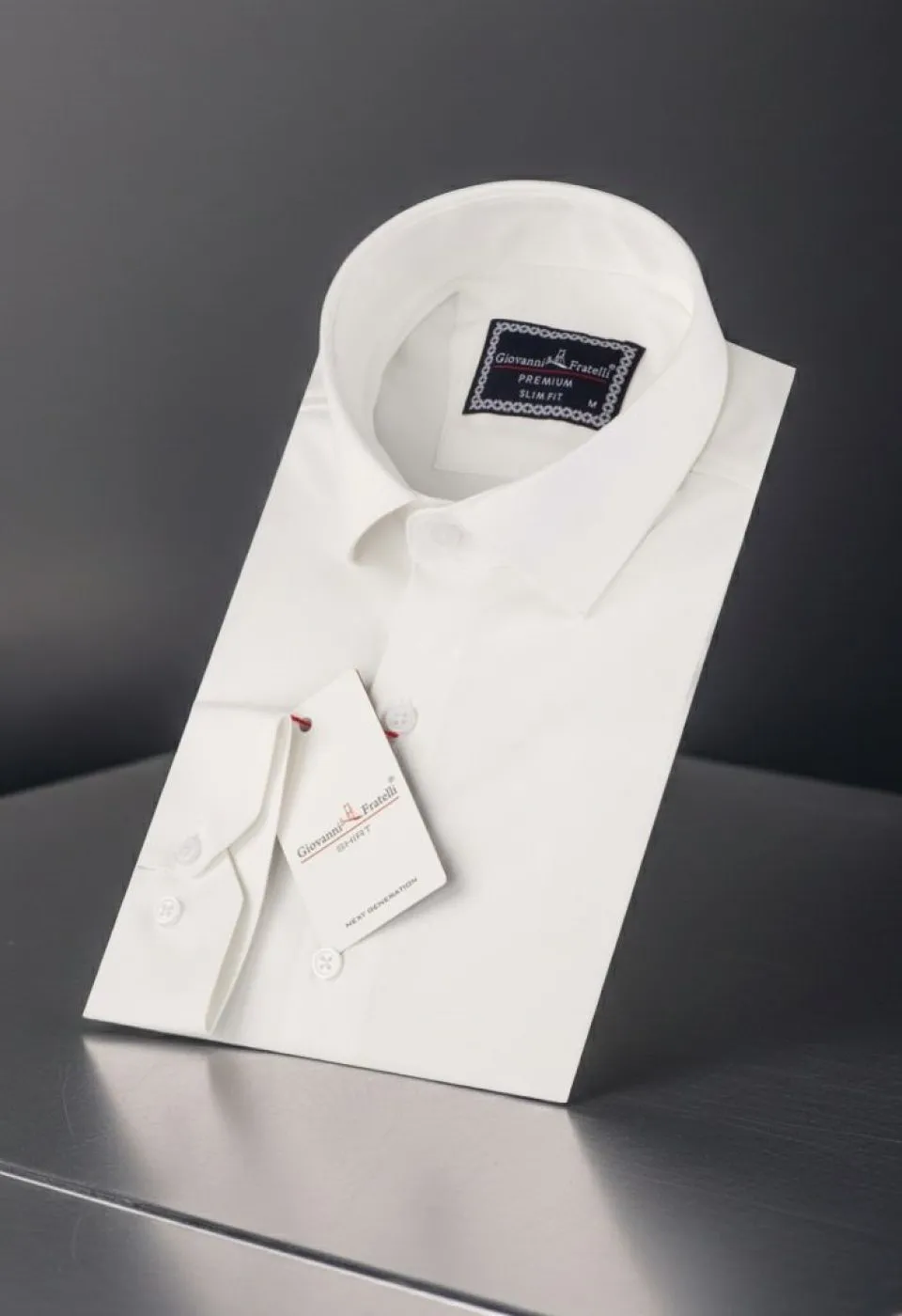 Slim Fit Uzun Kol Düz Renk Jakar Erkek Gömlek 3GMK322107002
