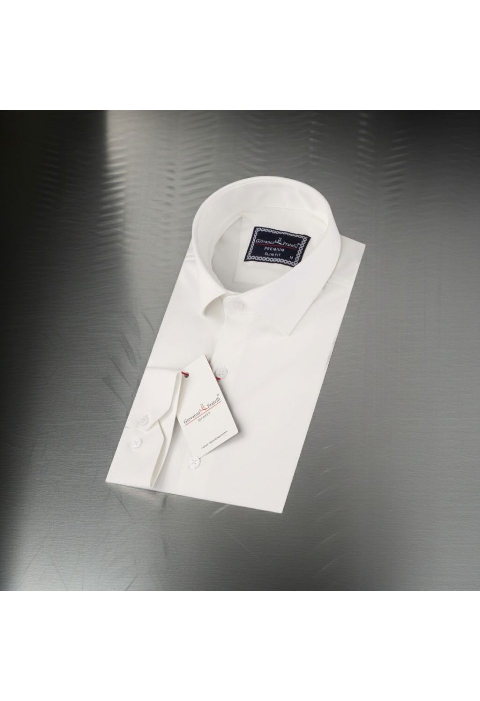 2107 CR JKR 002 Slim Fit Uzun Kol Düz Renk Jakar Erkek Gömlek 3GMK322107002 - Giovanni Fratelli