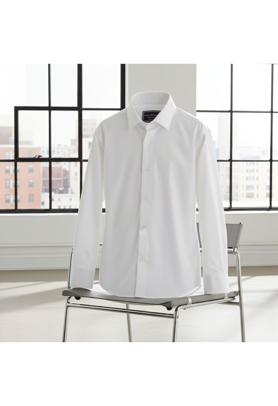 2107 CR JKR 002 Slim Fit Uzun Kol Düz Renk Jakar Erkek Gömlek 3GMK322107002 - Giovanni Fratelli