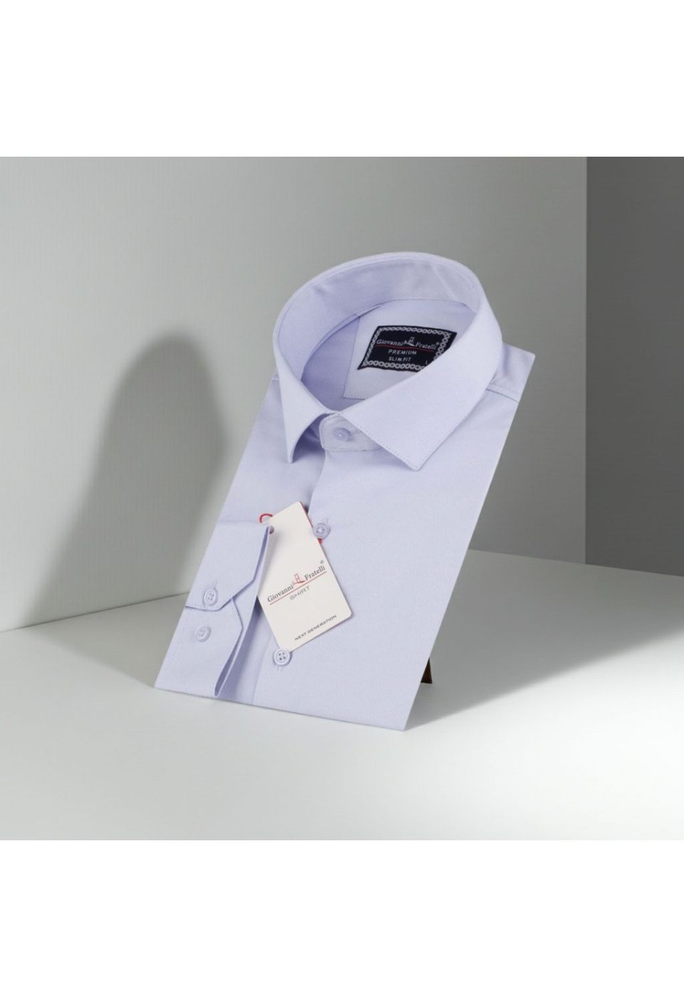 2107 CR JKR 004 Slim Fit Uzun Kol Düz Renk Jakar Erkek Gömlek 3GMK322107004 - Giovanni Fratelli
