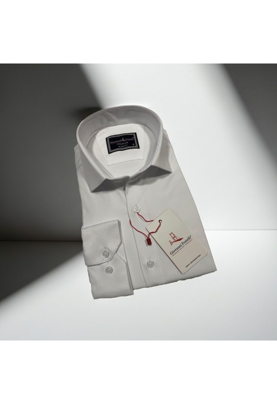 Slim Fit Uzun Kol Düz Renk Marbella Erkek Gömlek 3GMK312107001 - Giovanni Fratelli
