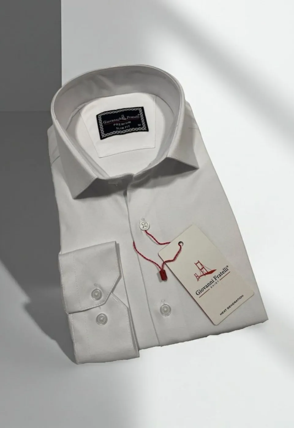 Slim Fit Uzun Kol Düz Renk Marbella Erkek Gömlek 3GMK312107001