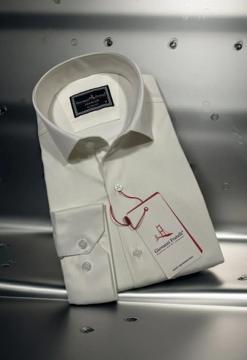 Slim Fit Uzun Kol Düz Renk Marbella Erkek Gömlek 3GMK312107002