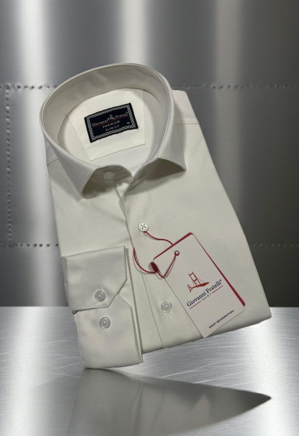 Slim Fit Uzun Kol Düz Renk Marbella Erkek Gömlek 3GMK312107002