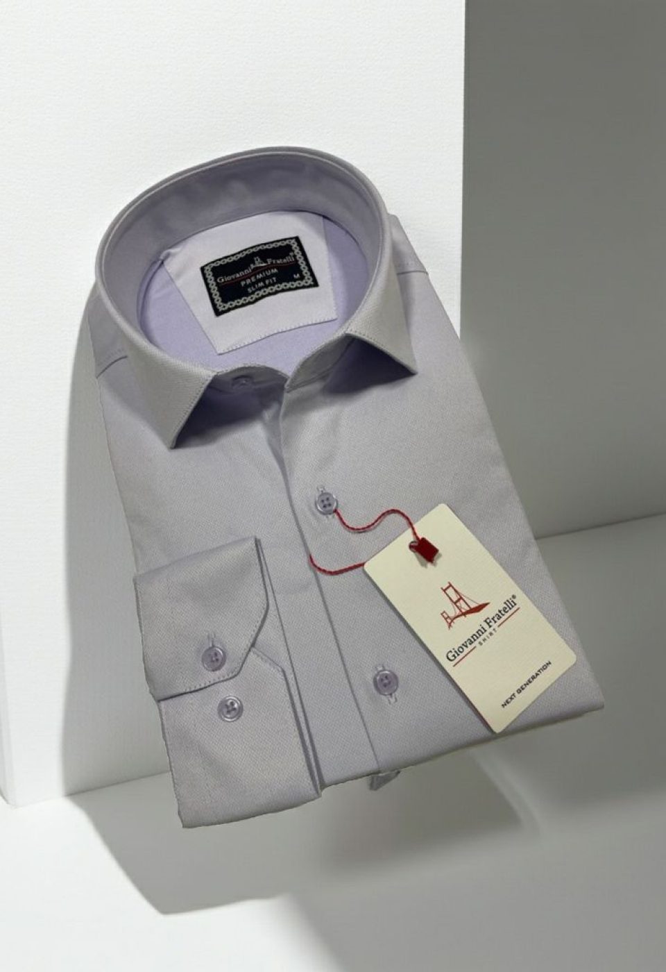Slim Fit Uzun Kol Düz Renk Marbella Erkek Gömlek 3GMK312107004