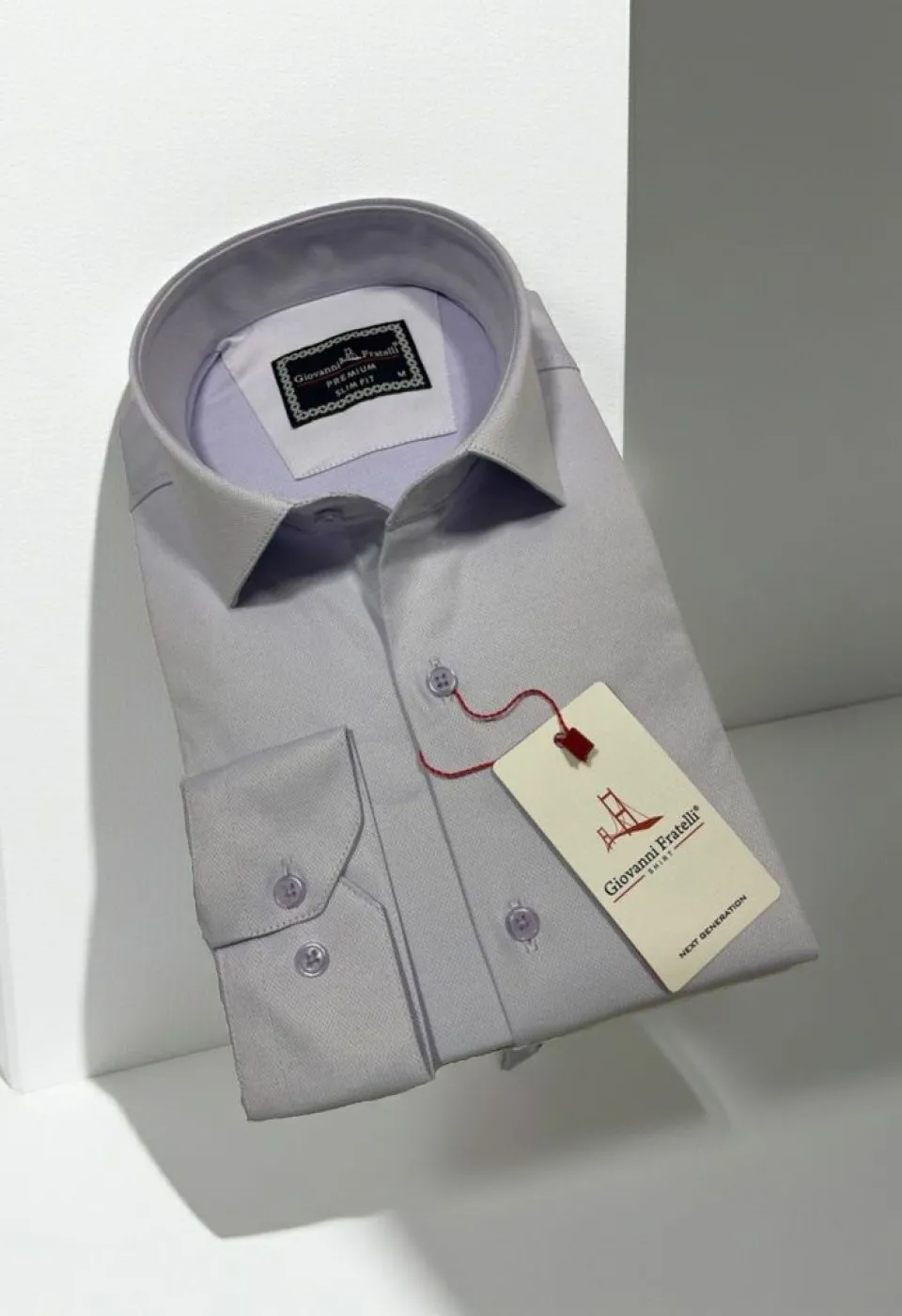Slim Fit Uzun Kol Düz Renk Marbella Erkek Gömlek 3GMK312107004
