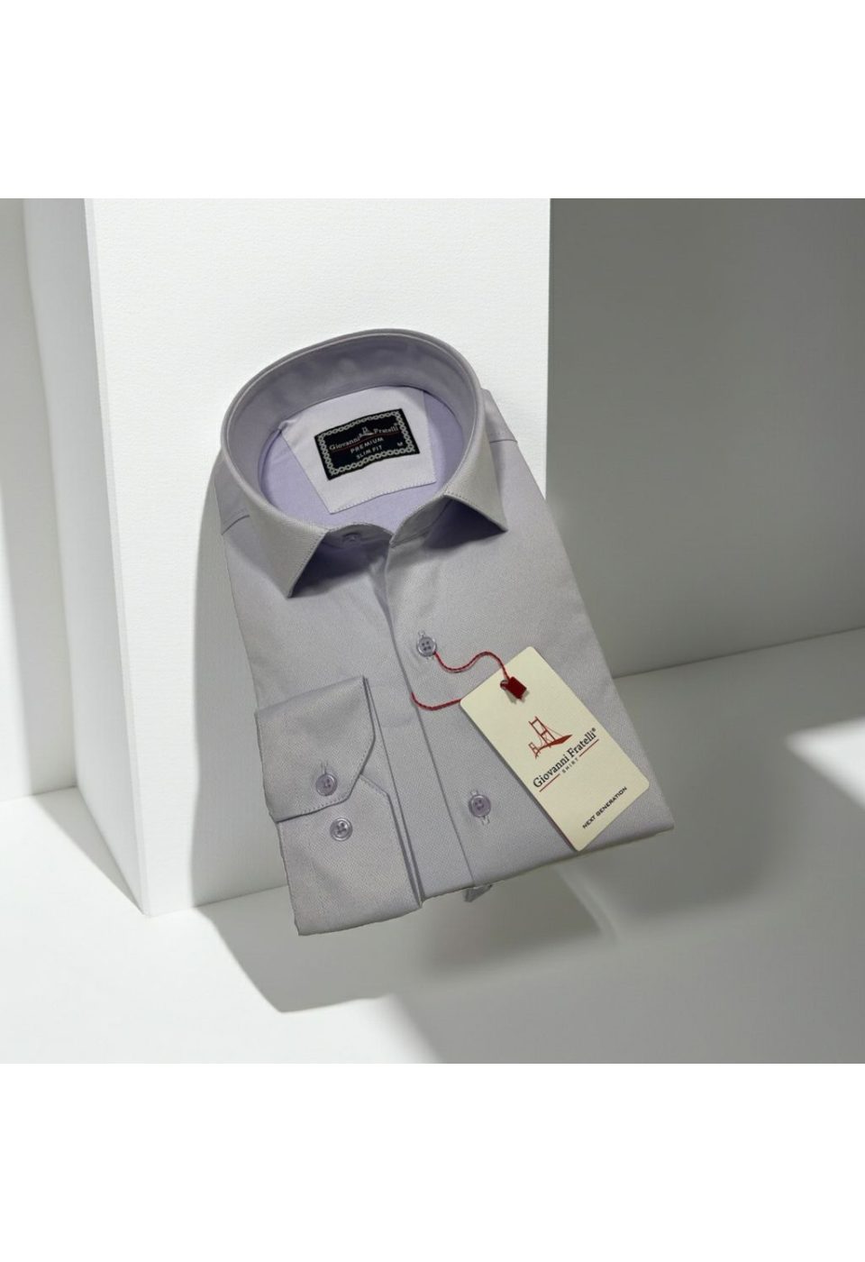Slim Fit Uzun Kol Düz Renk Marbella Erkek Gömlek 3GMK312107004 - Giovanni Fratelli