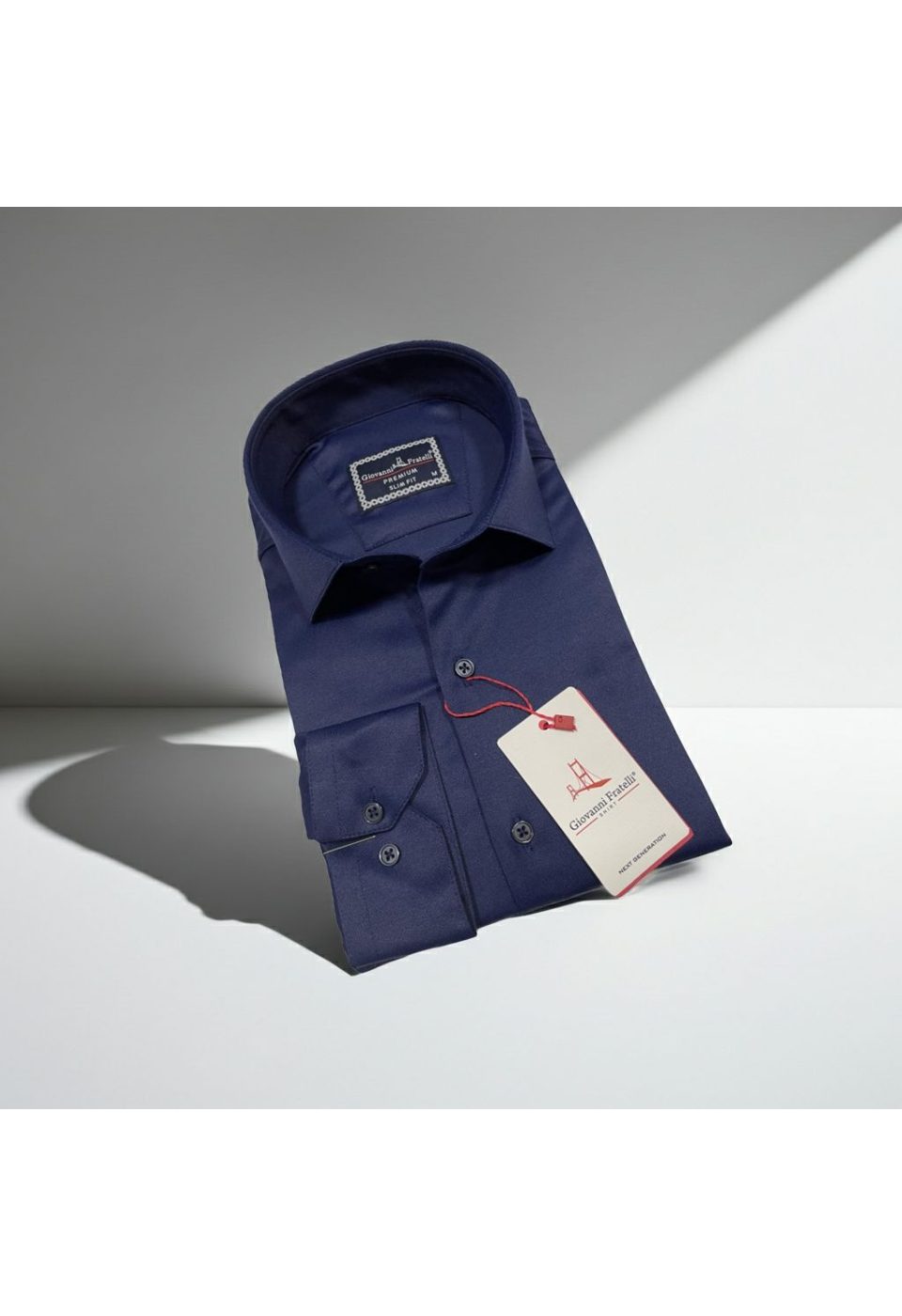 Slim Fit Uzun Kol Düz Renk Marbella Erkek Gömlek 3GMK312107005 - Giovanni Fratelli