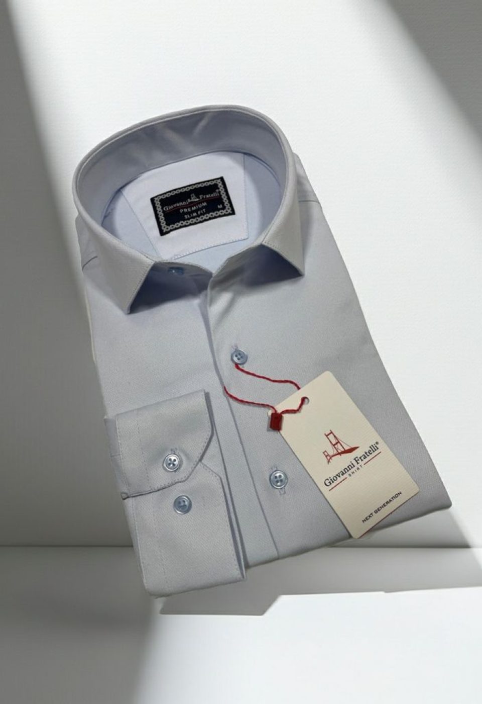 Slim Fit Uzun Kol Düz Renk Marbella Erkek Gömlek 3GMK312107006 Slim Fit Uzun Kol Düz Renk Marbella Erkek Gömlek 3GMK312107006