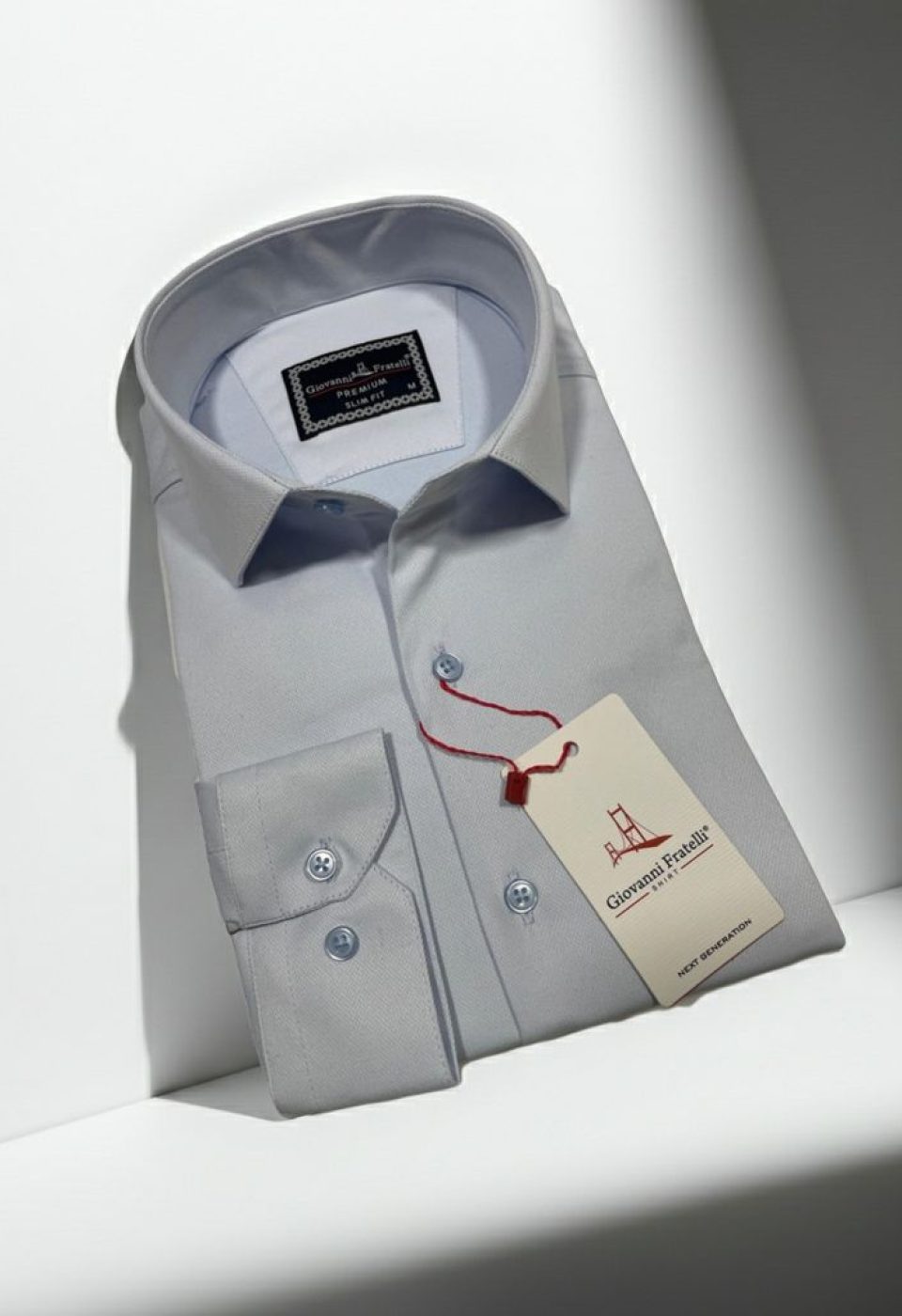 Slim Fit Uzun Kol Düz Renk Marbella Erkek Gömlek 3GMK312107006