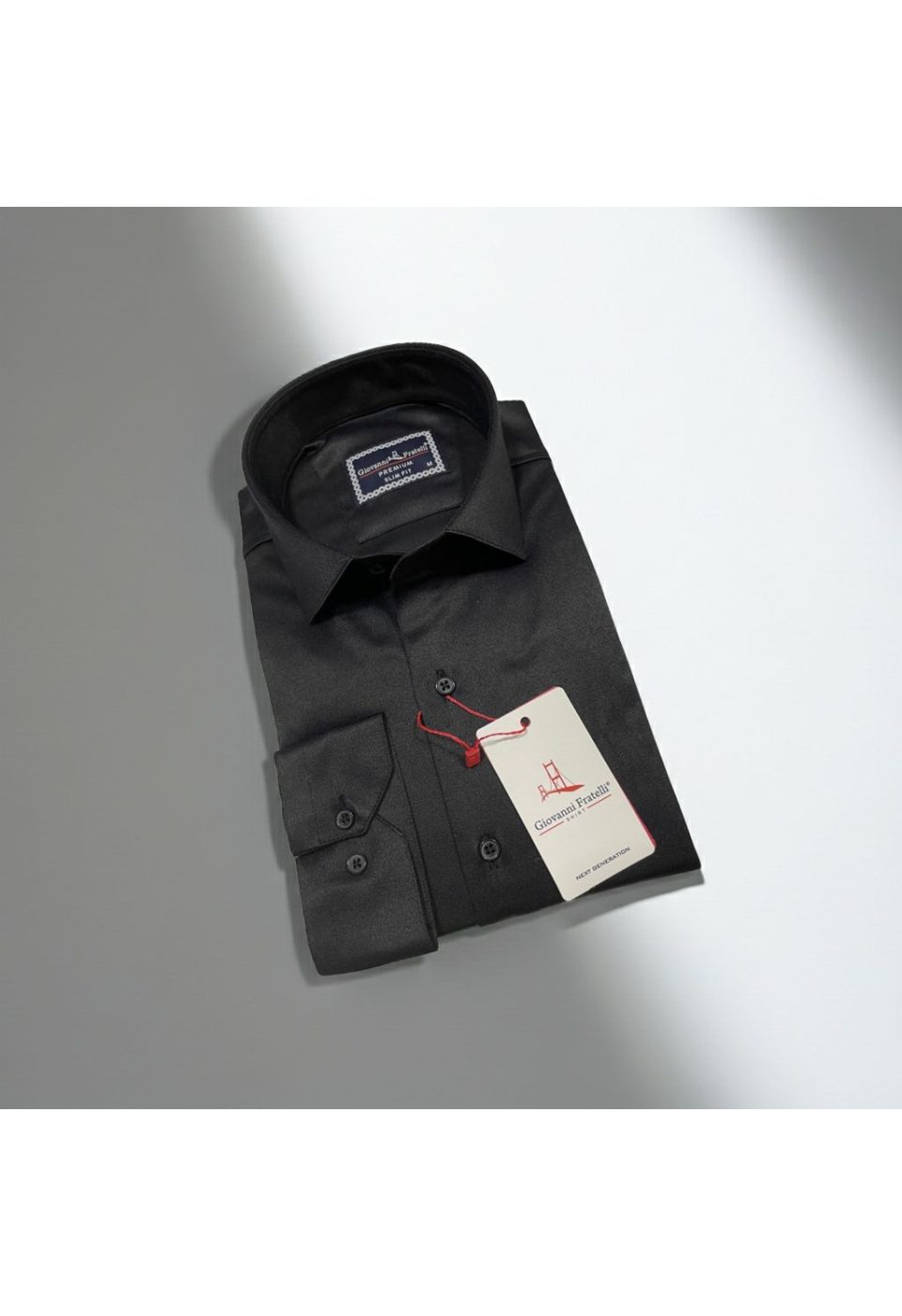Slim Fit Uzun Kol Düz Renk Marbella Erkek Gömlek 3GMK312107007 - Giovanni Fratelli