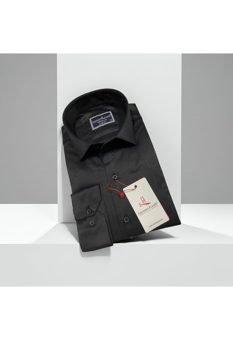 Slim Fit Uzun Kol Düz Renk Marbella Erkek Gömlek 3GMK312107007 - Giovanni Fratelli