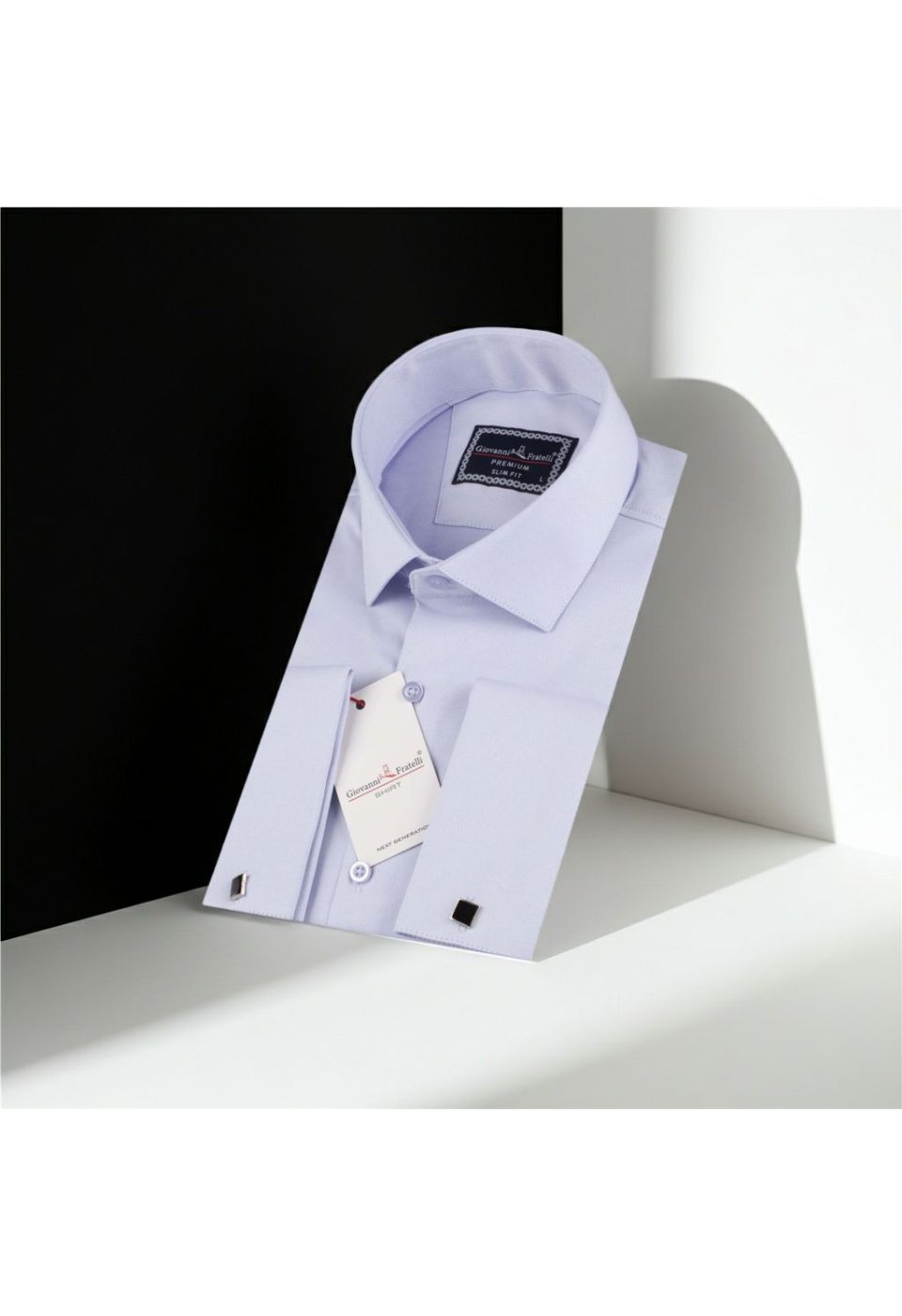 Slim Fit Kol Düğmeli Düz Renk Jakar Erkek Gömlek 3GMK322126004 - Giovanni Fratelli