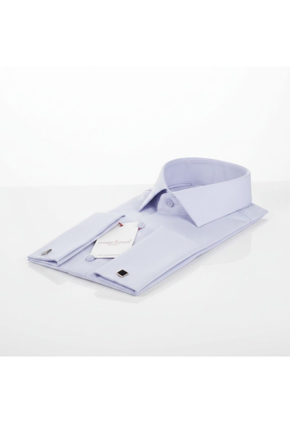 Slim Fit Kol Düğmeli Düz Renk Jakar Erkek Gömlek 3GMK322126004 - Giovanni Fratelli